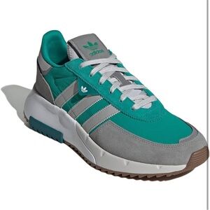 adidas Originals Retropy F2 Glory Green/Grey/Grey MENS 12